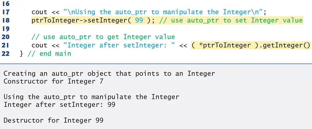 C++ class Integer