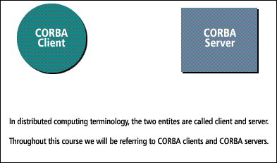 In distributed computing terminology, the two entities are called client and server.