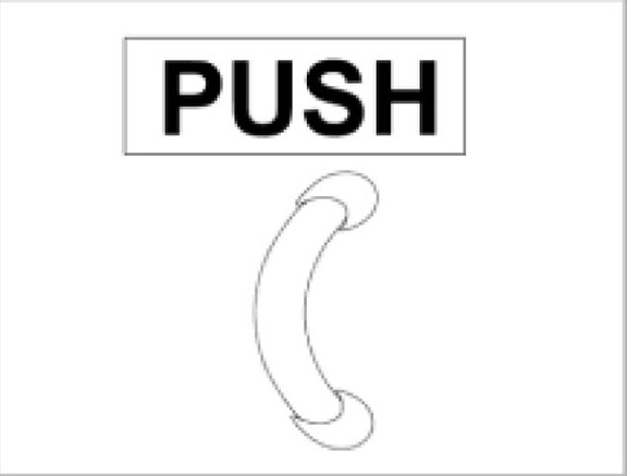 Push or Pull Door Handle