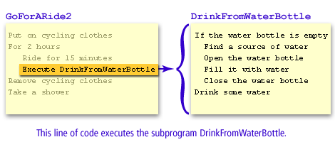 Subprogram Execution